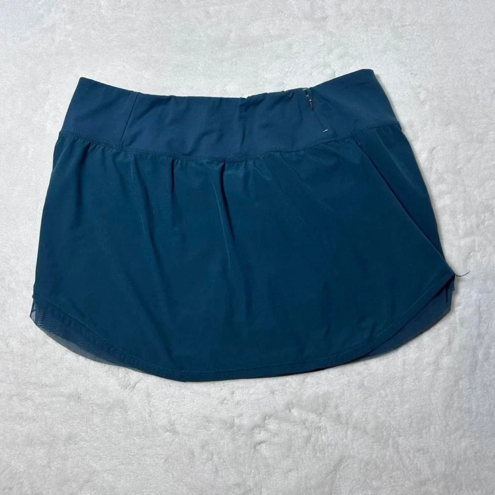 Calia by Carrie Underwood Skort Skirt Tennis Golf‎ Activewear Teal Mesh Gym XL